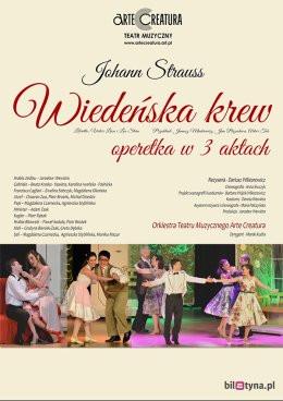 Wadowice Wydarzenie Spektakl Operetka "Wiedeńska krew" - Arte Creatura Teatr Muzyczny